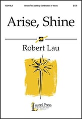 Arise Shine Two-Part choral sheet music cover